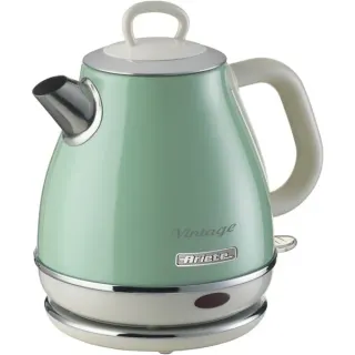 Ariete Vintage Wasserkocher Green (hellgrün, 1.630 Watt, 1 Liter)