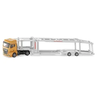 SIKU 3944 SUPER MAN Autotransporter, Modellfahrzeug (gelb/silber)