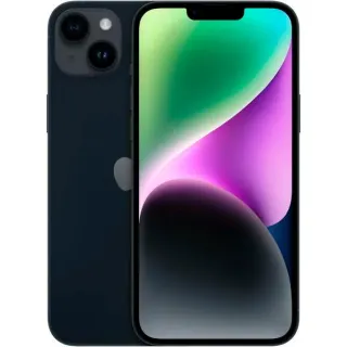 Apple iPhone 14 Plus 128GB Generalüberholt, Handy (Mitternacht, iOS)