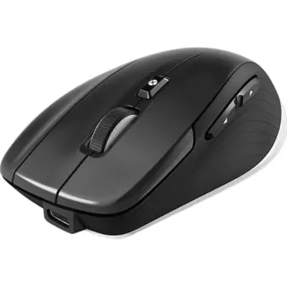 3DConnexion CadMouse Compact Wireless, Maus (schwarz/silber, inkl. Transporttasche)