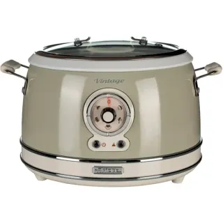 Ariete Reiskocher Vintage Beige (beige, 700 Watt, 3,5 Liter)