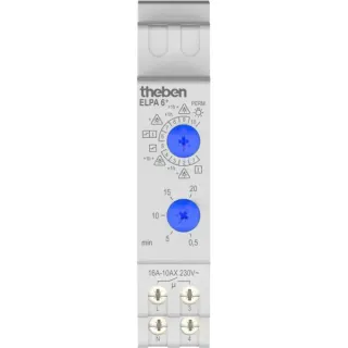 Theben Treppenlicht-Zeitschalter ELPA 6 plus, Zeitschaltuhr (Elektronisch)