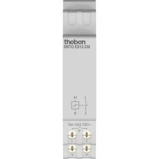 Theben Elektronischer Stromstoßschalter OKTO ES12-230 (1 Kanal)