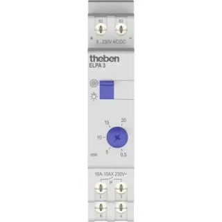 Theben Treppenlicht-Zeitschalter ELPA 3, Zeitschaltuhr (Elektronisch)