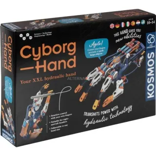 KOSMOS Cyborg-Hand 12L, Experimentierkasten (mehrsprachige Version)