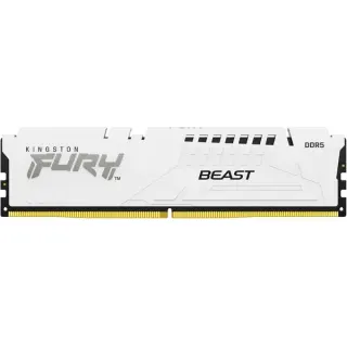 Kingston FURY DIMM 32 GB DDR5-6400, Arbeitsspeicher (weiß, KF564C32BWE-32, FURY Beast, INTEL XMP, AMD EXPO)