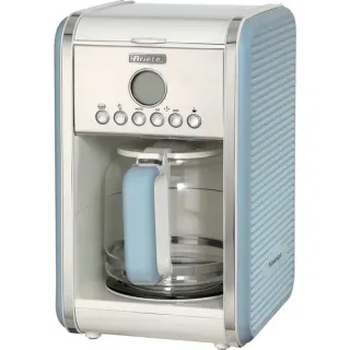 Ariete Amerikanische Vintage , Filtermaschine (hellblau/creme, 4-12 Tassen)