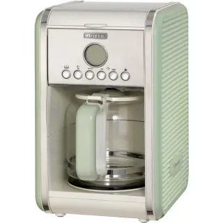 Ariete Amerikanische Vintage , Filtermaschine (hellgrün/creme, 4-12 Tassen)