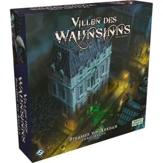 Asmodee Villen des Wahnsinns - Die Straßen von Arkham, Brettspiel (Erweiterung, 2. Edition)