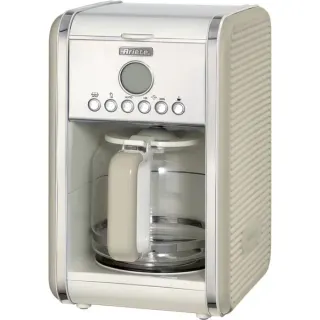 Ariete Amerikanische Vintage , Filtermaschine (creme, 4-12 Tassen)