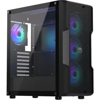 ENDORFY Regnum 400 ARGB, Tower-Gehäuse (schwarz, Tempered Glass)