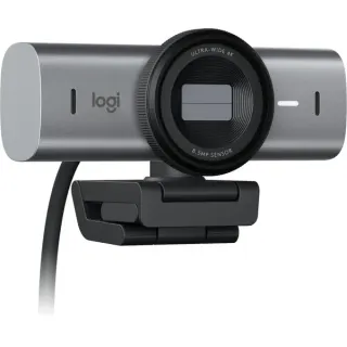Logitech MX Brio 705 for Business, Webcam (grau/schwarz, 4K)