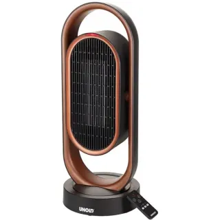 Unold Keramik-Heizlüfter 3D (schwarz/kupfer, 1.800 Watt)