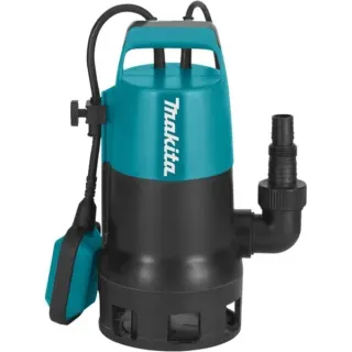 Makita Klar-/Schmutzwasser-Tauchpumpe PF0410, Tauch- / Druckpumpe (blau/schwarz, 400 Watt)