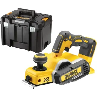 DEWALT Akku-Hobel DCP580NT, 18Volt, Elektrohobel (gelb/schwarz, ohne Akku und Ladegerät, in TSTAK Box VI)