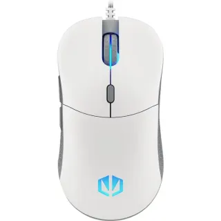 ENDORFY GEM Plus Onyx White, Gaming-Maus (weiß/grau)