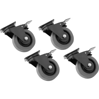 Broil King Premium Lenkrollen für Imperial, Regal (schwarz)