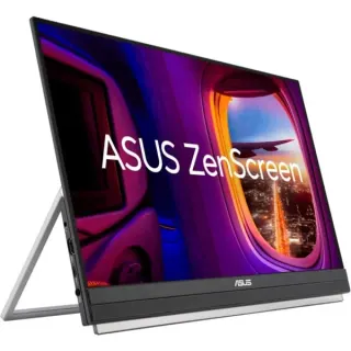 ASUS ZenScreen MB229CF, LED-Monitor (54.6 cm (22 Zoll), schwarz/silber, FullHD, IPS, USB-C, 100Hz Panel)