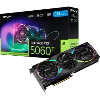 PNY GeForce RTX 5060 Ti ARGB OC 8GB, Grafikkarte (DLSS 5, 3x DisplayPort, 1x HDMI 2.1)