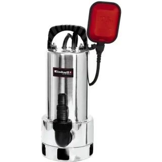 EINHELL Schmutzwasserpumpe GC-DP 9035 N, Tauch- / Druckpumpe (rot/edelstahl, 900 Watt)