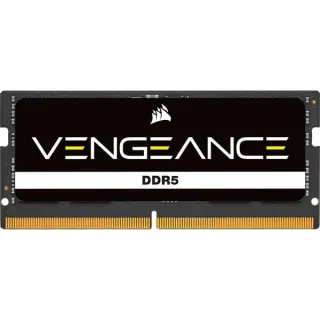 Corsair SO-DIMM 16 GB DDR5-4800 , Arbeitsspeicher (schwarz, CMSX16GX5M1A4800C40, Vengeance)