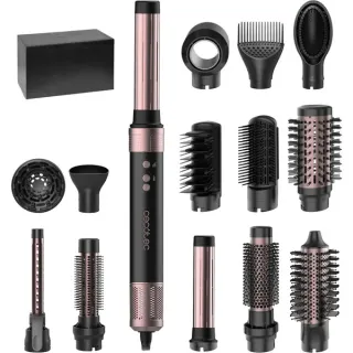 Cecotec Bamba CeramicCare 14-in-1 AirGlam, Multistyler (schwarz)