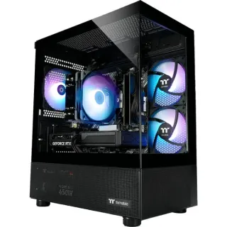 Thermaltake FTW A-Line Air 5060, Gaming-PC (schwarz/transparent, Windows 11 Pro)