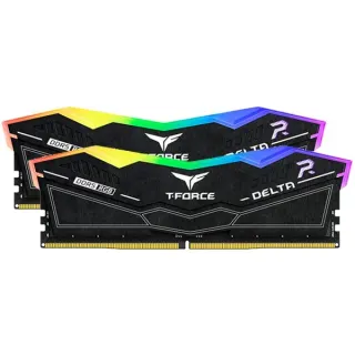 Team Group DIMM 32 GB DDR5-7600 (2x 16 GB) Dual-Kit, Arbeitsspeicher (schwarz, FF3D532G7600HC36DDC01, Delta RGB, INTEL XMP)