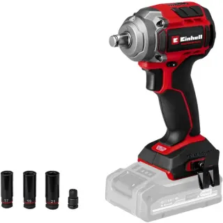 EINHELL Professional Akku-Schlagschrauber TP-CW 18/350-C Li BL - Solo, 18Volt (rot/schwarz, ohne Akku und Ladegerät)