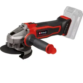 EINHELL Power X-Change Akku-Winkelschleifer TE-AG 18/125-2 Li - Solo, 18Volt (rot/schwarz, ohne Akku und Ladegerät)