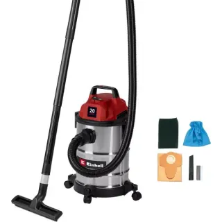 EINHELL TC-VC 2045 S, Nass-/Trockensauger (silber/rot)