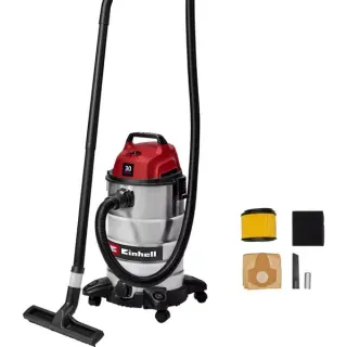 EINHELL TC-VC 3055 S, Nass-/Trockensauger (silber/rot)