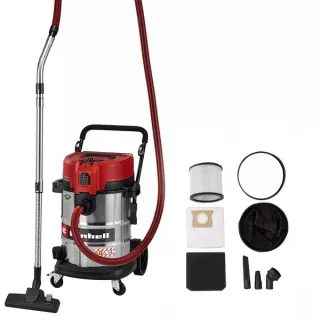 EINHELL TE-VC 5090 SACL, Nass-/Trockensauger (silber/rot)