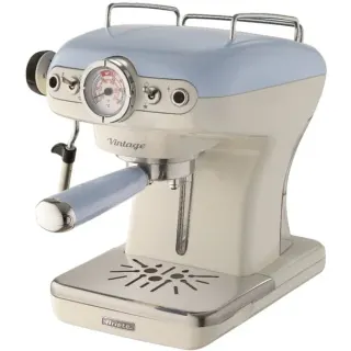 Ariete Amerikanische Vintage , Espressomaschine (beige/hellblau)