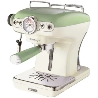 Ariete Amerikanische Vintage , Espressomaschine (beige/hellgrün)