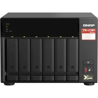 QNAP TS-673A-8G, NAS (schwarz/grau)