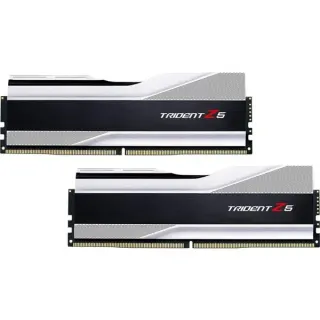 G.Skill DIMM 32 GB DDR5-6000 (2x 16 GB) Dual-Kit, Arbeitsspeicher (silber, F5-6000J3040F16GX2-TZ5S, Trident Z5, INTEL XMP)
