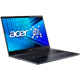 Acer TravelMate P4 (TMP414-55-TCO-714G), Notebook (blauschwarz, Intel® Core™ Ultra 7 255U, Intel® Graphics, 32 GB DDR5, 1 TB (1 TB SSD), Windows 11 Pro)