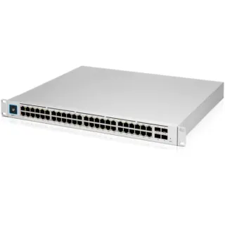 Ubiquiti USW-Pro-48-POE, Switch (grau, 600W PoE Budget)
