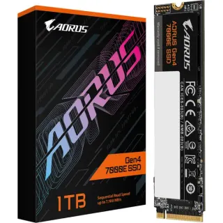 GIGABYTE AORUS Gen4 7000E SSD 1TB (schwarz, PCIe 4.0 x4, NVMe 1.4, M.2 2280)