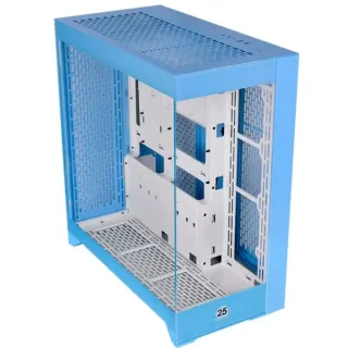 Thermaltake CTE E600 MX , Tower-Gehäuse (hellblau, Tempered Glas x 2)