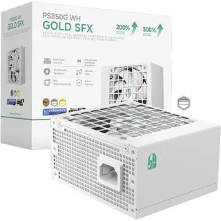 DeepCool GAMER STORM PS850G, PC-Netzteil (weiß, 1x 12-Pin High-Power GPU, 3x PCIe, Kabelmanagement, 850 Watt)