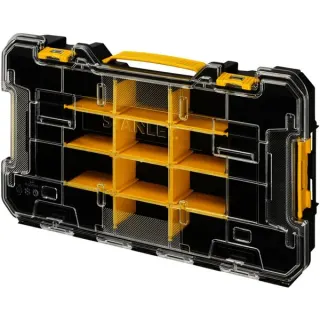 Stanley Organiser FATMAX PRO-STACK , Werkzeugkiste (schwarz/transparent)