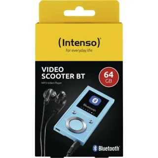 Intenso Video Scooter BT, Portable Player (blau, 64 GB, Bluetooth)