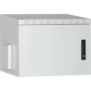 Digitus IP55 Outdoor-Wandgehäuse, IT-Schrank (hellgrau, 12 Höheneinheiten)