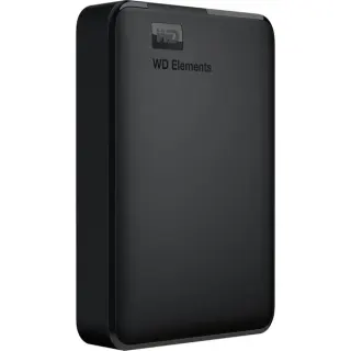 WD Elements Portable 4 TB, Externe Festplatte (schwarz, Micro-USB-B 3.2 Gen 1 (5 Gbit/s))