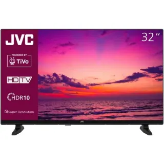 JVC LT-32VH5355, LED-Fernseher (80 cm (32 Zoll), schwarz, WXGA, Triple Tuner, Smart TV, TiVo Betriebssystem)