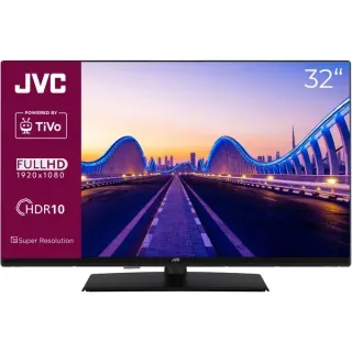 JVC LT-32VF5355, LED-Fernseher (80 cm (32 Zoll), schwarz, FullHD, Triple Tuner, Smart TV, TiVo Betriebssystem)