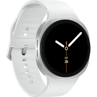Samsung Galaxy Watch8, Smartwatch (silber, 44 mm, Sport Band M/L)