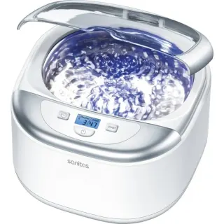 Sanitas SUR 42 Ultraschallreiniger (weiß/silber, 50 Watt)